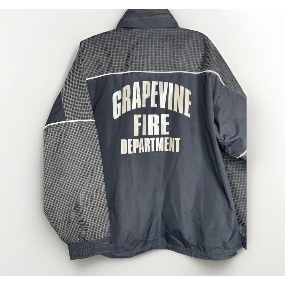 Blauer 9845 Crosstech Emergency Response Jacket Fire Dept Grapevine TX Patch